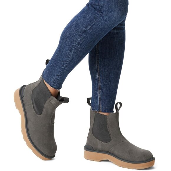 Sorel Hi-Line Chelsea Waterproof Boots GreyWomen's Sz 9.5 - Picture 12 of 16